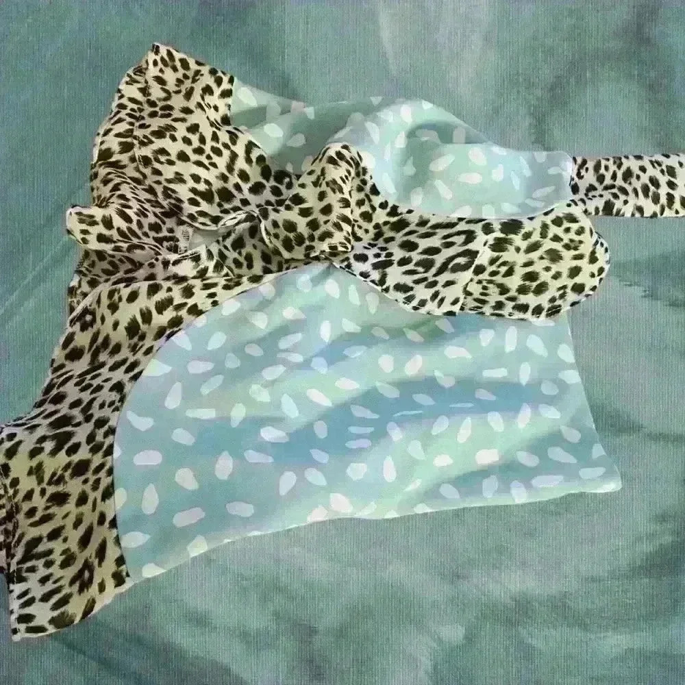 Umgee Split Ruffle Sleeve Top - Picture 4 of 8